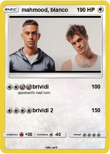 Pokemon mahmood, blanco