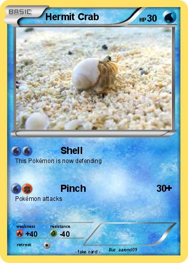 Pokemon Hermit Crab