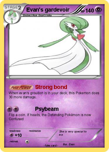 Pokemon Evan's gardevoir