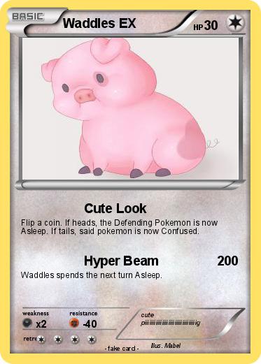 Pokemon Waddles EX