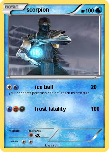Pokemon scorpion