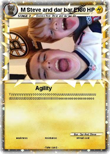 Pokemon M Steve and dar bar EX