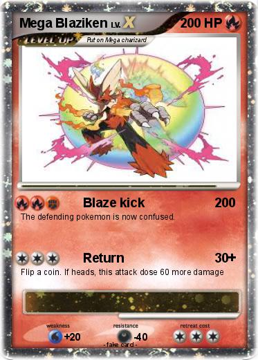 Pokemon Mega Blaziken