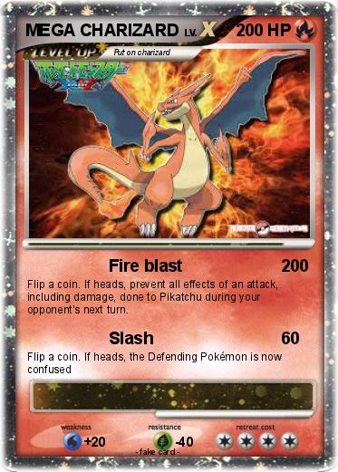 Pokemon MEGA CHARIZARD
