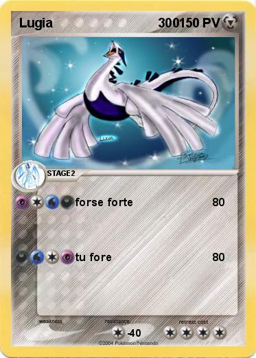 Pokemon Lugia                              300