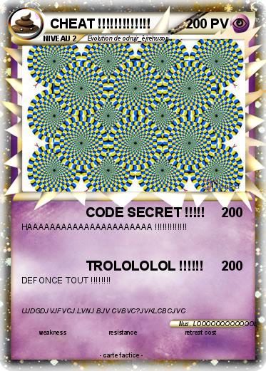 Pokemon CHEAT !!!!!!!!!!!!!