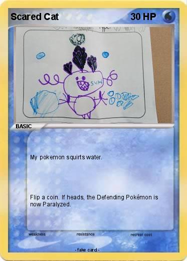 Pokemon Scared Cat