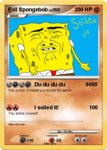 Pokemon Evil Spongebob