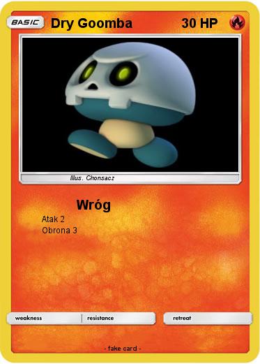 Pokemon Dry Goomba