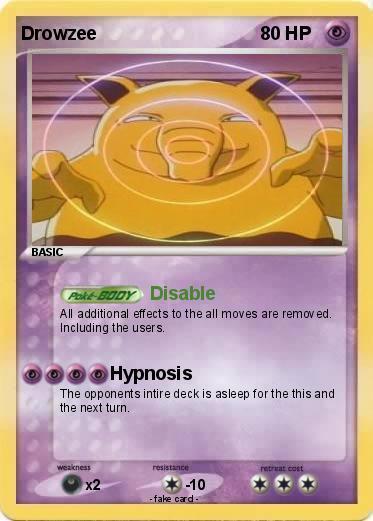 Pokemon Drowzee