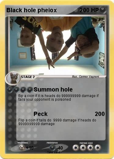 Pokemon Black hole pheiox