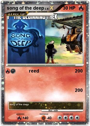 Pokemon song of the deep