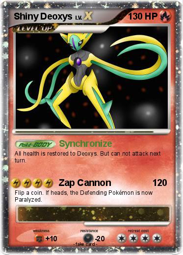 Pokemon Shiny Deoxys