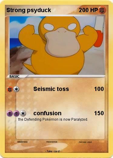Pokemon Strong psyduck