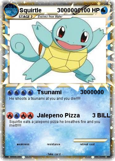 Pokemon Squirtle          3000000
