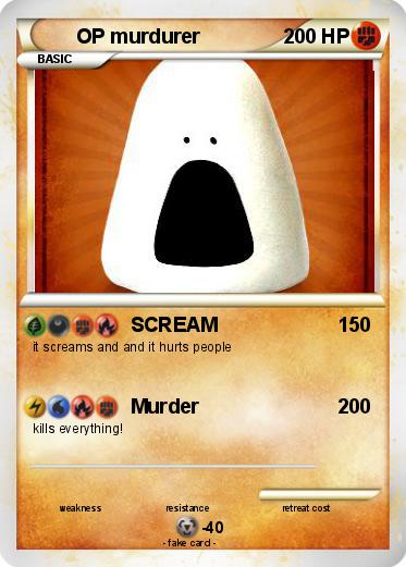 Pokemon OP murdurer