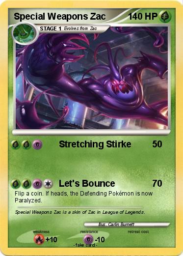 Pokemon Special Weapons Zac