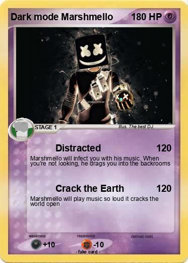 Pokemon Dark mode Marshmello