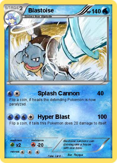 Pokemon Blastoise