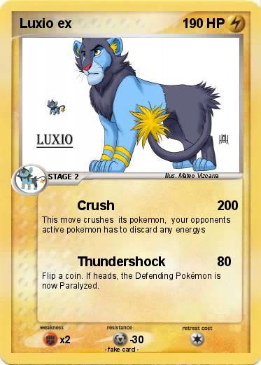 Pokemon Luxio ex