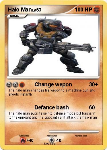 Pokemon Halo Man