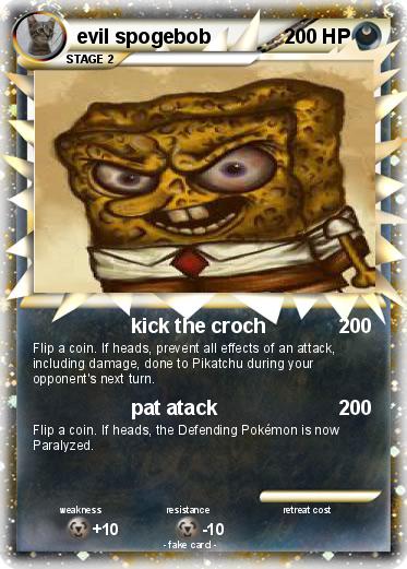 Pokemon evil spogebob