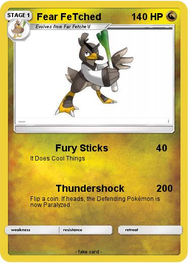 Pokemon Fear FeTched