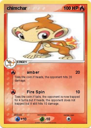 Pokemon chimchar