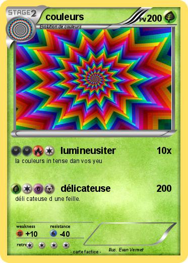 Pokemon couleurs