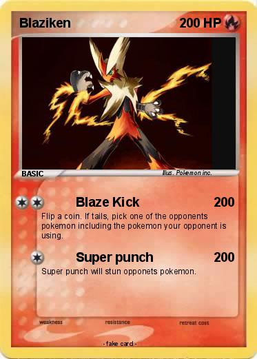 Pokemon Blaziken