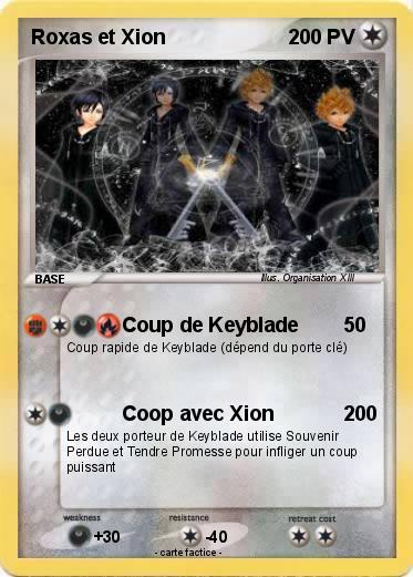 Pokemon Roxas et Xion