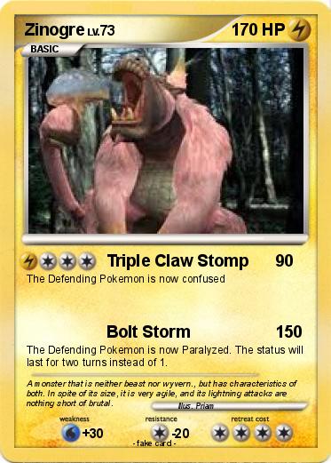 Pokemon Zinogre