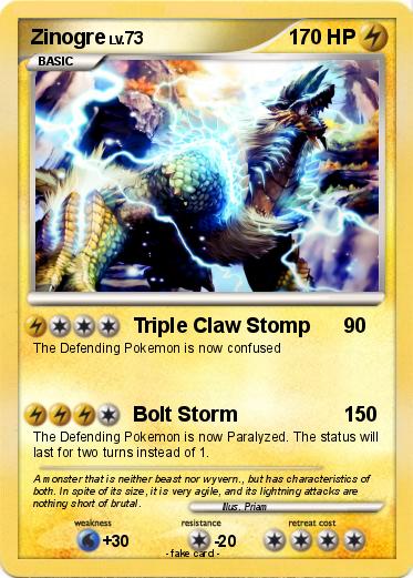 Pokemon Zinogre
