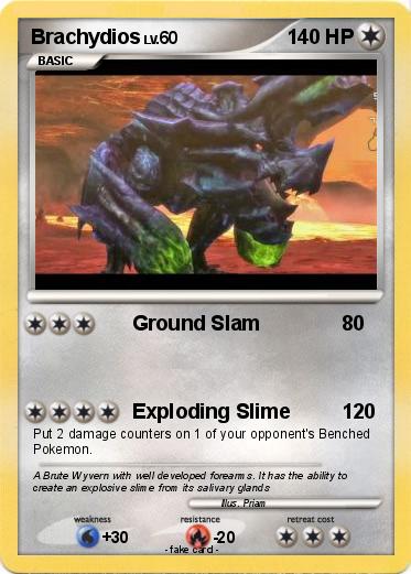 Pokemon Brachydios