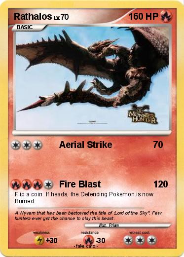 Pokemon Rathalos