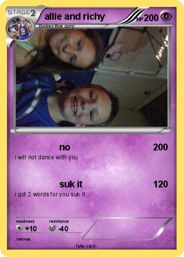 Pokemon allie and richy