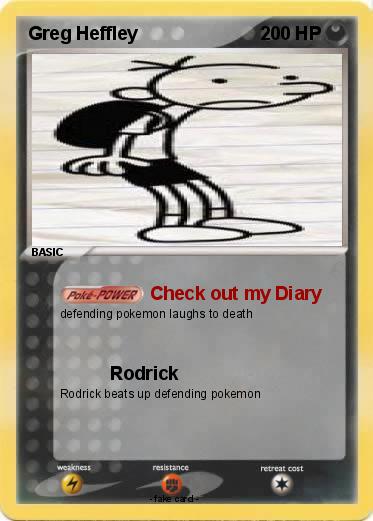 Pokemon Greg Heffley