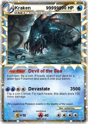 Pokemon Kraken             999999