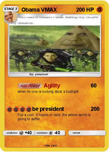 Pokemon Obama VMAX