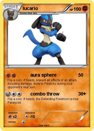 Pokemon lucario