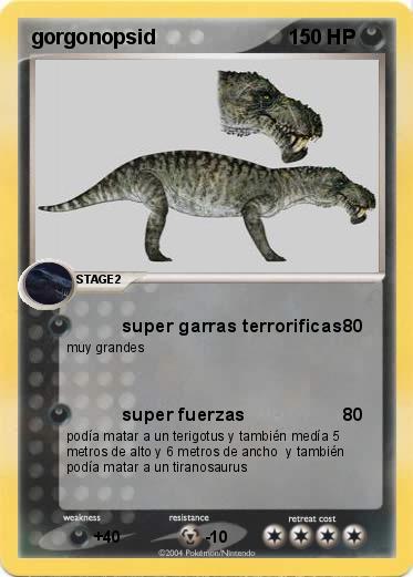 Pokemon gorgonopsid