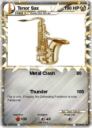 Pokemon Tenor Sax