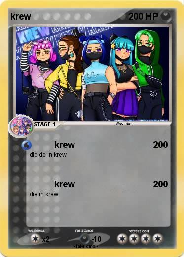 Pokemon krew