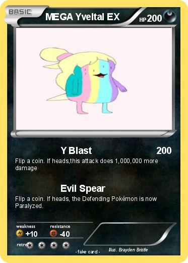 Pokemon MEGA Yveltal EX