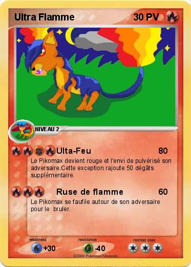 Pokemon Ultra Flamme 