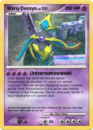 Pokemon Shiny Deoxys
