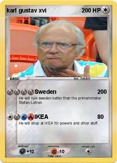 Pokemon karl gustav xvi