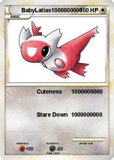 Pokemon BabyLatias1000000000