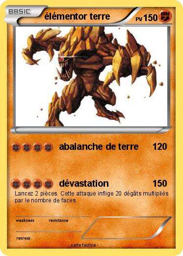 Pokemon élémentor terre