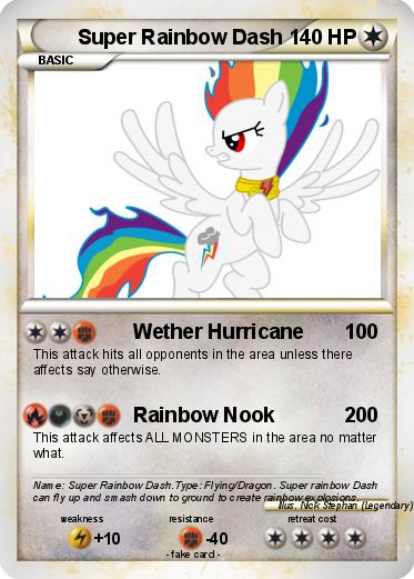 Pokemon Super Rainbow Dash